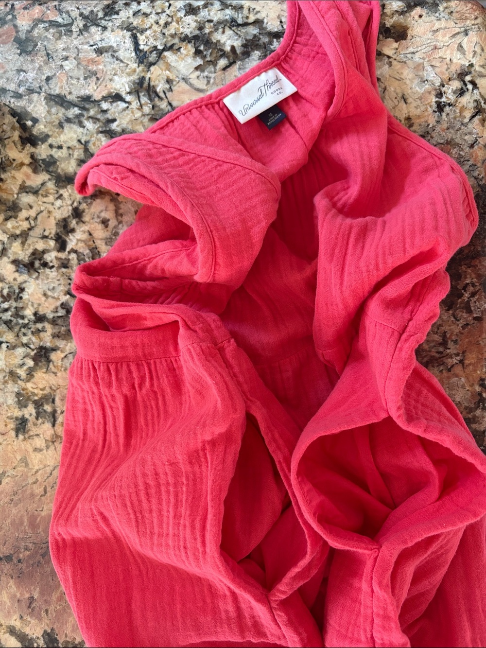 Universal Thread Red Tiered Sleeveless Sundress ~ Like NEW - Picture 5 of 5